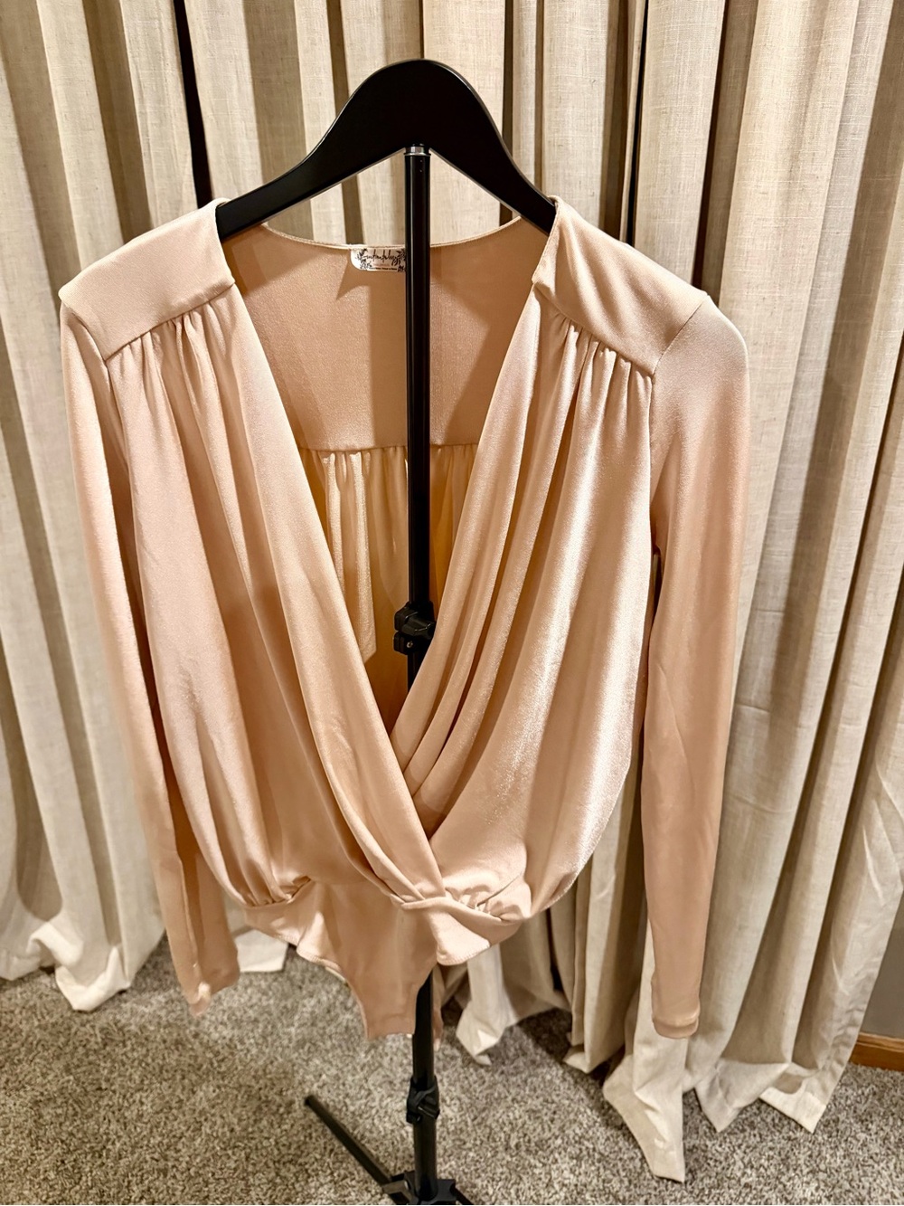 Free People Women's Blouson Wrap Bodysuit